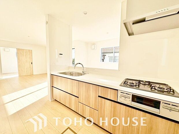 広々としたキッチンスペースで作業ができると、毎日のお料理も楽しくできそうですね。