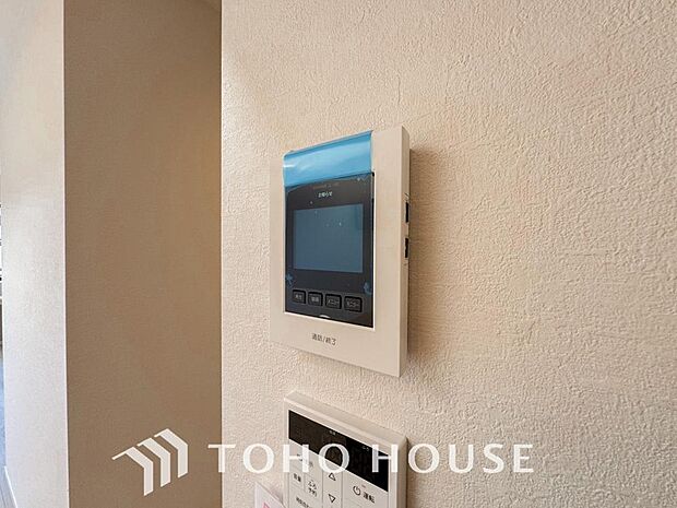 見える安心をカタチにしました。誰が来てもわかる様にモニター付きインターホンを設置。