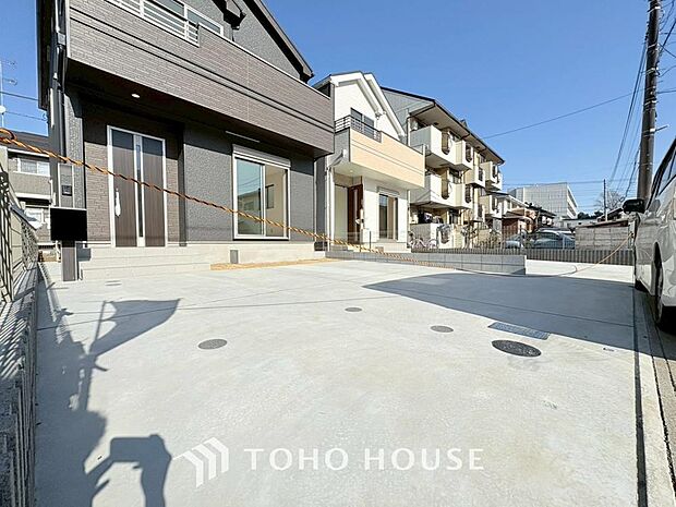 自転車やバイクなど、ゆとりのある敷地で置き場所に困ることはないでしょう。