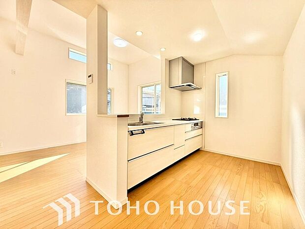 お料理の上手な方が独壇場でお料理の腕を披露するスタイルに向いているキッチンです。