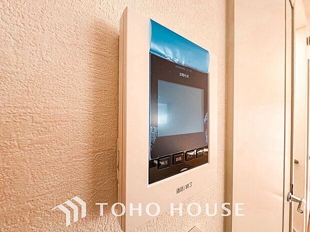 見える安心をカタチにしました。誰が来てもわかる様にモニター付きインターホンを設置。