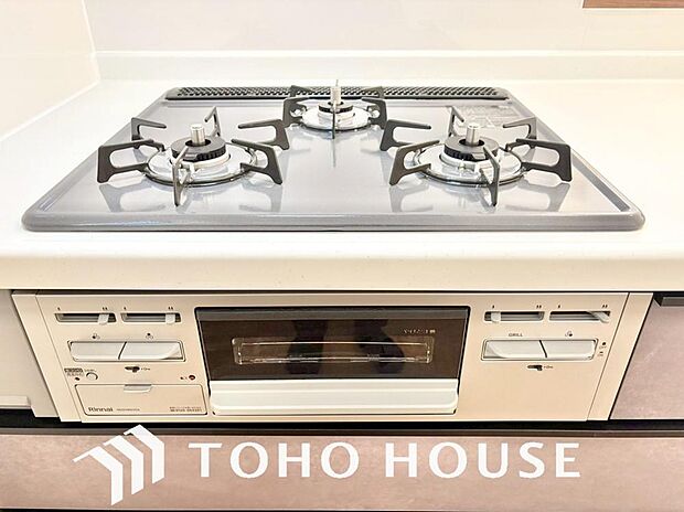 毎日料理をする、料理が好き、家族が多くて量を作る必要がある、等の方々にとっては必須の3口コンロ。