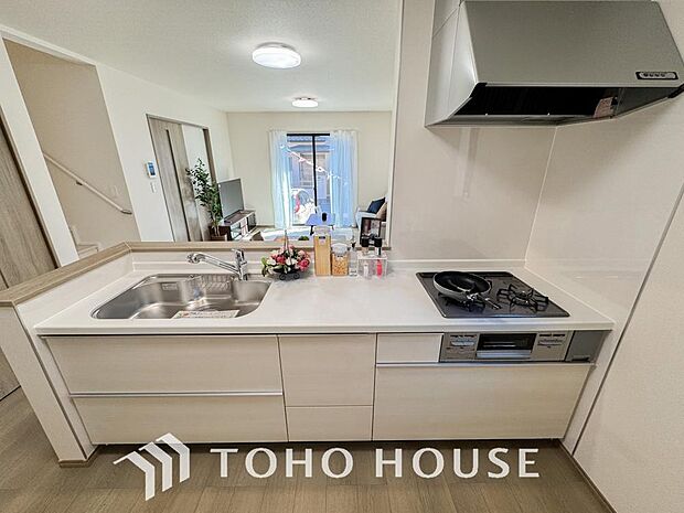 広々としたキッチンスペースで作業ができると、毎日のお料理も楽しくできそうですね。