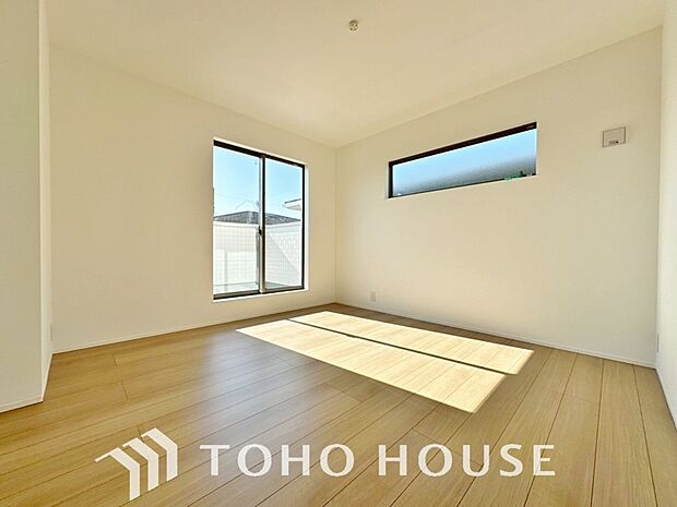 心と体をゆったりと安らげる主寝室。寝室のゆとりが大きい分だけ、暮らしの安らぎは深まります。