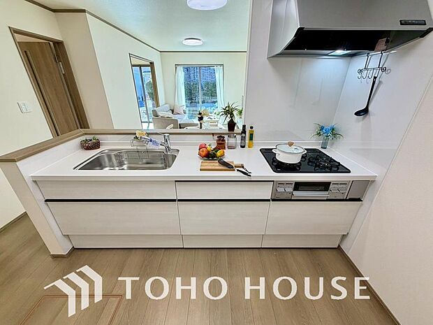 広々としたキッチンスペースで作業ができると、毎日のお料理も楽しくできそうですね。