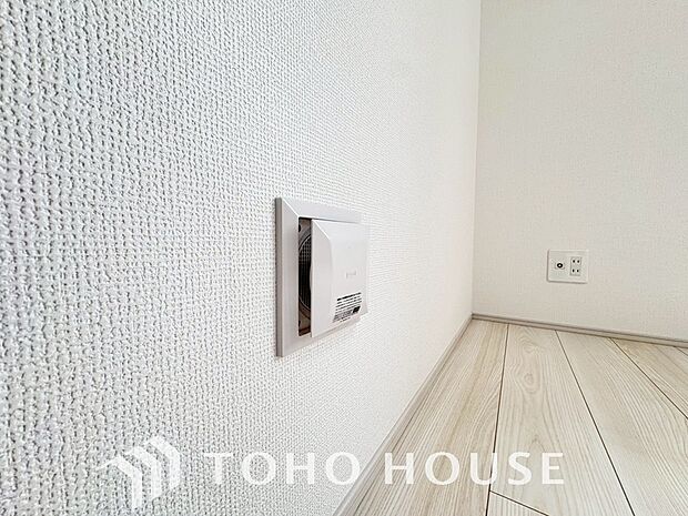 綺麗な家を実現するための設備。常に綺麗な空気を循環することで、お家の中を新鮮な環境にしてれます。