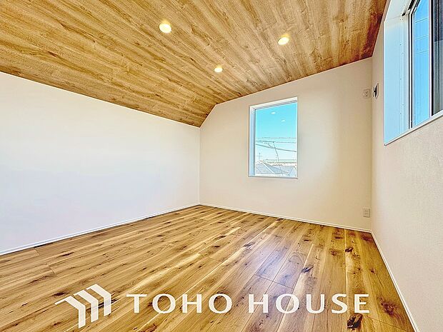 家具の配置がしやすい室内。趣味の部屋としても十分な広さを確保しており、快適にお使いいただけます。