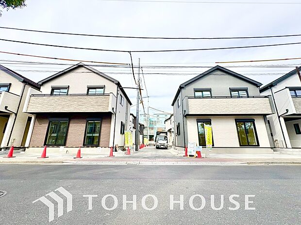 建物完成前には物件の現地と、近隣の完成施工例をご案内させて頂きます。