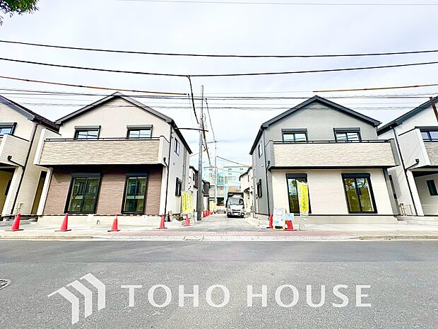 建物完成前には物件の現地と、近隣の完成施工例をご案内させて頂きます。