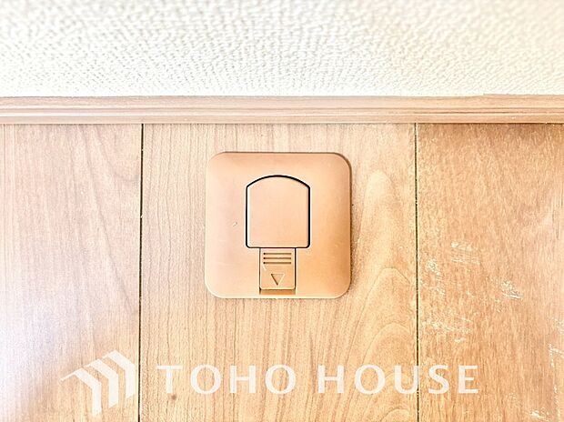 リビングにはガスコンセントを標準で設置されております。暖房はもちろんお鍋にも、冬場は重宝する設備です。