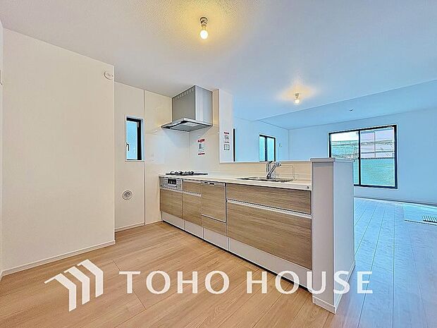 広々としたキッチンスペースで作業ができると、毎日のお料理も楽しくできそうですね。