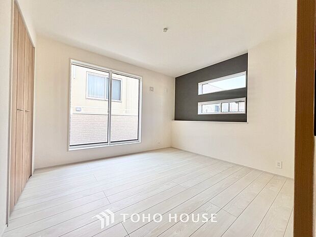 心と体をゆったりと安らげる主寝室。寝室のゆとりが大きい分だけ、暮らしの安らぎは深まります。