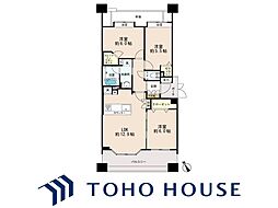レクセルマンション西船橋 3LDKの間取図画像