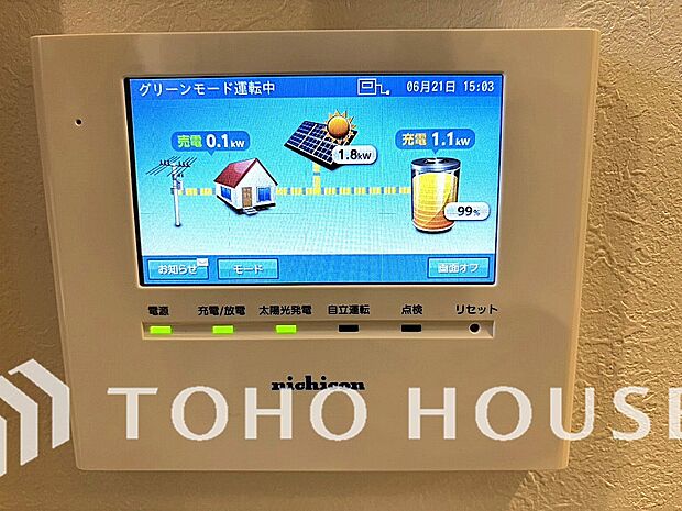 蓄電池モニター