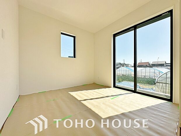 和室はお子様のお昼寝スペースとして、来客用としても最適です。