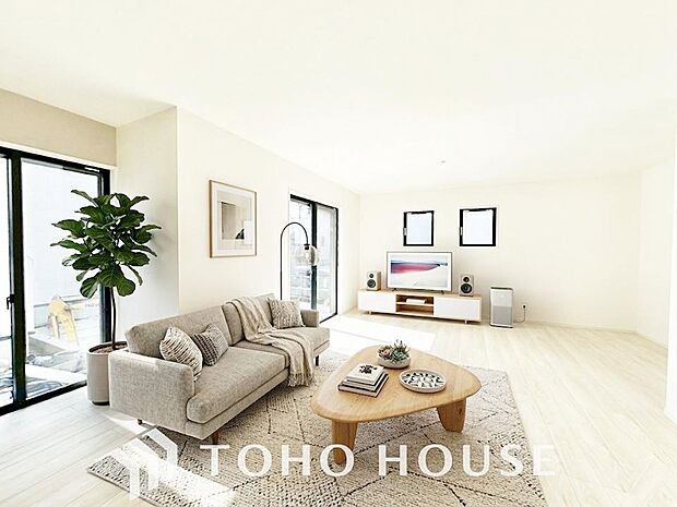 空気感という居心地の良いBGMは、暮らしのステージを彩り、心からのやすらぎと満足感を与えてくれます。CGによるイメージ写真です。