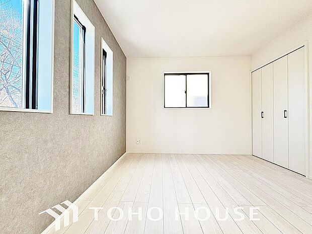 心と体をゆったりと安らげる主寝室。寝室のゆとりが大きい分だけ、暮らしの安らぎは深まります。