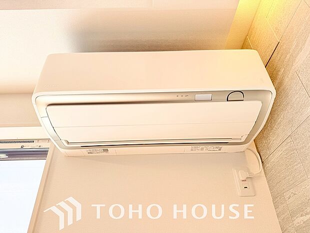 設置済みのエアコンは工事などの初期費用がカットできるので嬉しいですね。