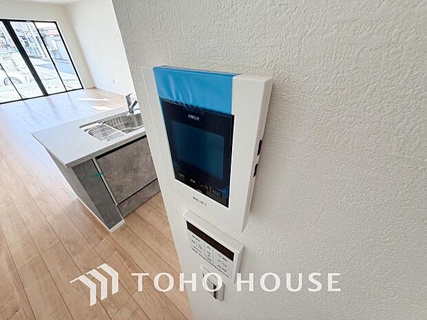 「見える安心」をカタチにしました。誰が来てもわかる様にモニター付きインターホンを設置。