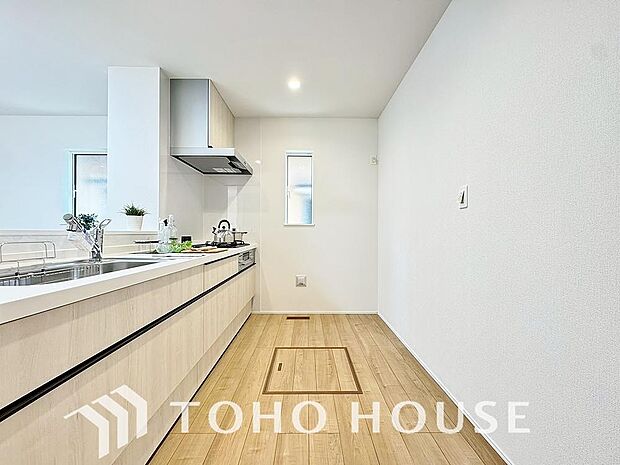 広々としたキッチンスペースで作業ができると、毎日のお料理も楽しくできそうですね。