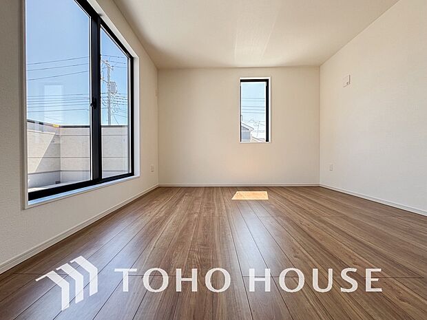 心と体をゆったりと安らげる主寝室。寝室のゆとりが大きい分だけ、暮らしの安らぎは深まります。