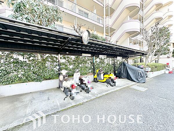バイク置き場（空き状況、料金等についてはお気軽にお問合せください。）