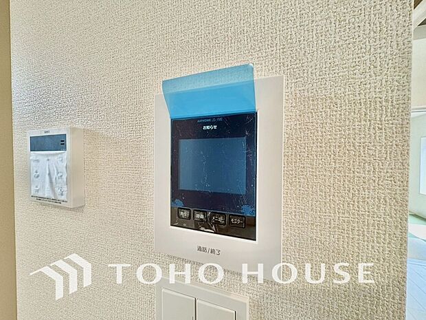 「見える安心」をカタチにしました。誰が来てもわかる様にモニター付きインターホンを設置。