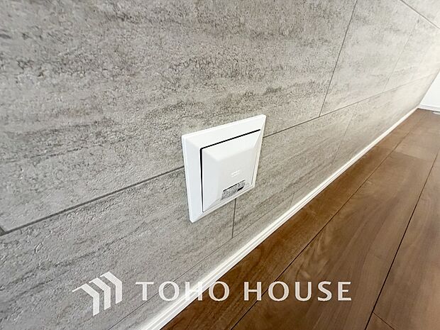 室内の空気の入れ替えを自動的に行う事を可能とした換気設備。シックハウス症候群対策でもあります。