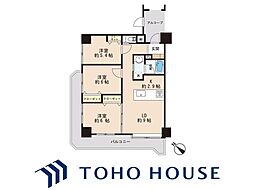 ハイピアー稔台 3LDKの間取図画像