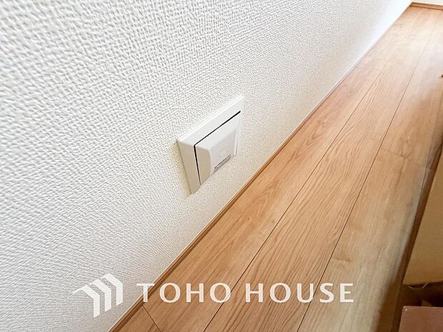 室内の空気の入れ替えを自動的に行う事を可能とした換気設備。シックハウス症候群対策でもあります。