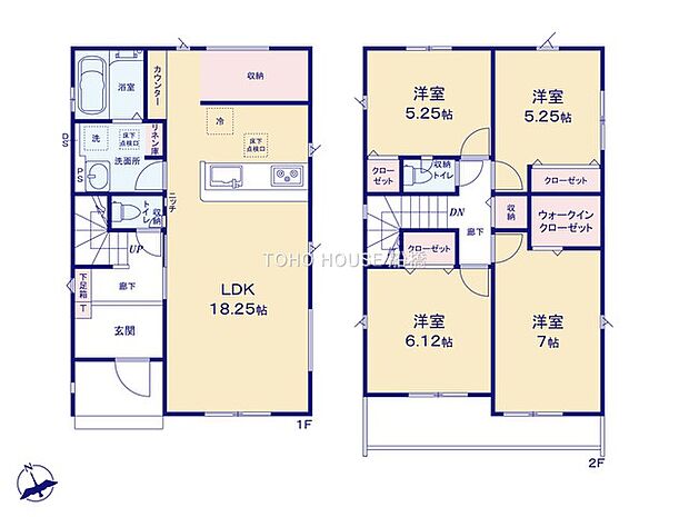 【間取り】お客様の求める、「本当の住み心地」とは何なのか・・・。実際に住む人の目線に立ち、細部まで工夫を凝らした設計となっております。今日これからの見学が可能です。ぜひ、お気軽にお声がけくださいませ。