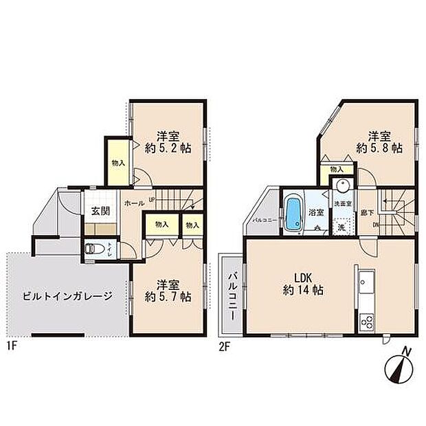 【間取り】お客様の求める、「本当の住み心地」とは何なのか・・・。実際に住む人の目線に立ち、細部まで工夫を凝らした設計となっております。今日これからの見学が可能です。ぜひ、お気軽にお声がけくださいませ。