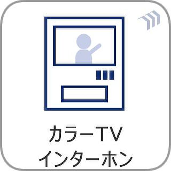 誰が来てもわかる様にモニター付きインターホンを設置。家事導線を考慮した個所に設置し、防犯性と利便性に優れ快適と安らぎを合わせた優しい設計。