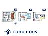 間取り：物件の陽当りや通風、周辺環境や街並みなど、資料には掲載していない情報をぜひ現地でご確認ください。街の日常へと溶け込みながら、時間の移ろいによる光の変化や心地よい風を、リアルに体感できる絶好の機会です。