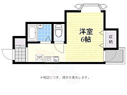 グランヒルズ武蔵野 ワンルームの間取図画像