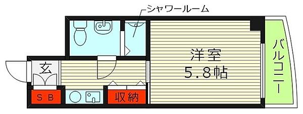 フィオーレ都島北 ｜大阪府大阪市都島区都島北通１丁目(賃貸マンション1R・7階・18.33㎡)の写真 その2