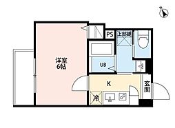 アーバンレジデンス　ＮＩＩ（アーバンレジデンスニイ） 3階1Kの間取り