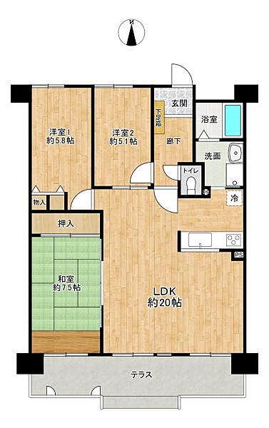 間取り：323000451505