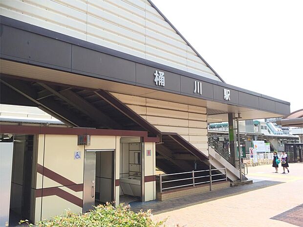 桶川駅（974m）