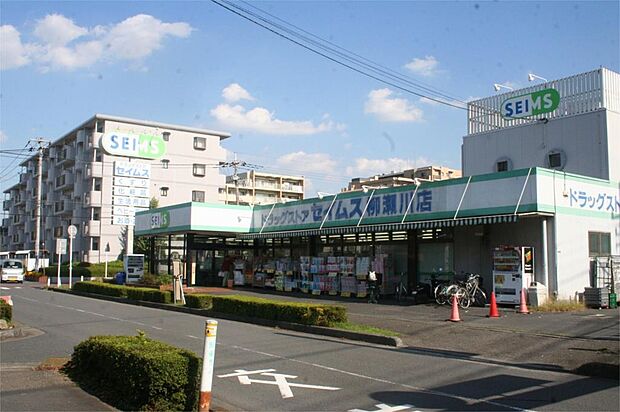 ドラッグセイムス柳瀬川店（1373m）