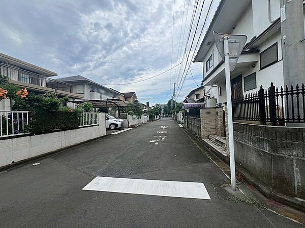 前面道路を含む現地写真