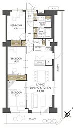 シャルム北越谷B棟