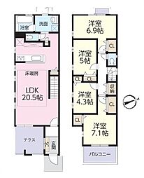 埼玉県志木市下宗岡１丁目