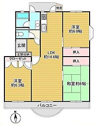 志木ニュータウン中央の森参番街弐号棟