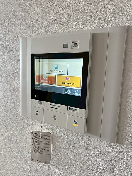 テレビモニター付きインターホン