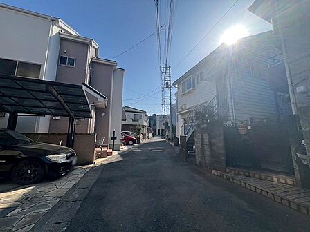 前面道路含む現地