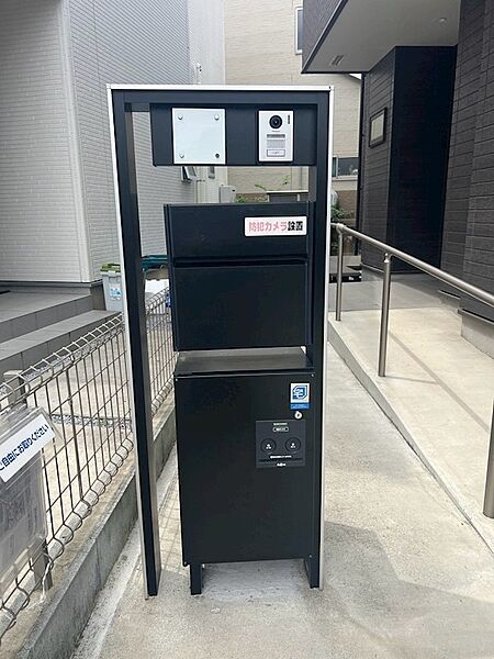 宅配ボックス付きで安心便利