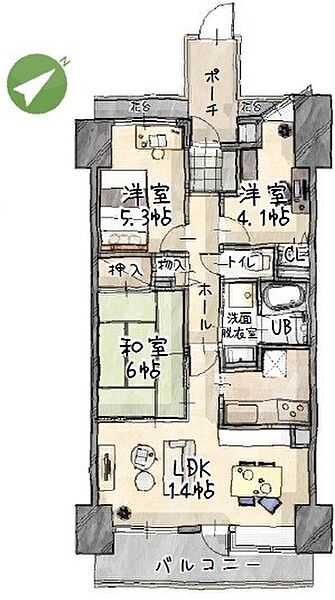 間取り：311002471233
