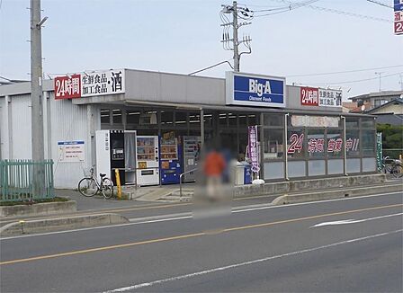 ビッグ・エー 新宿店（2048m）