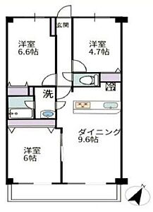 間取り：間取